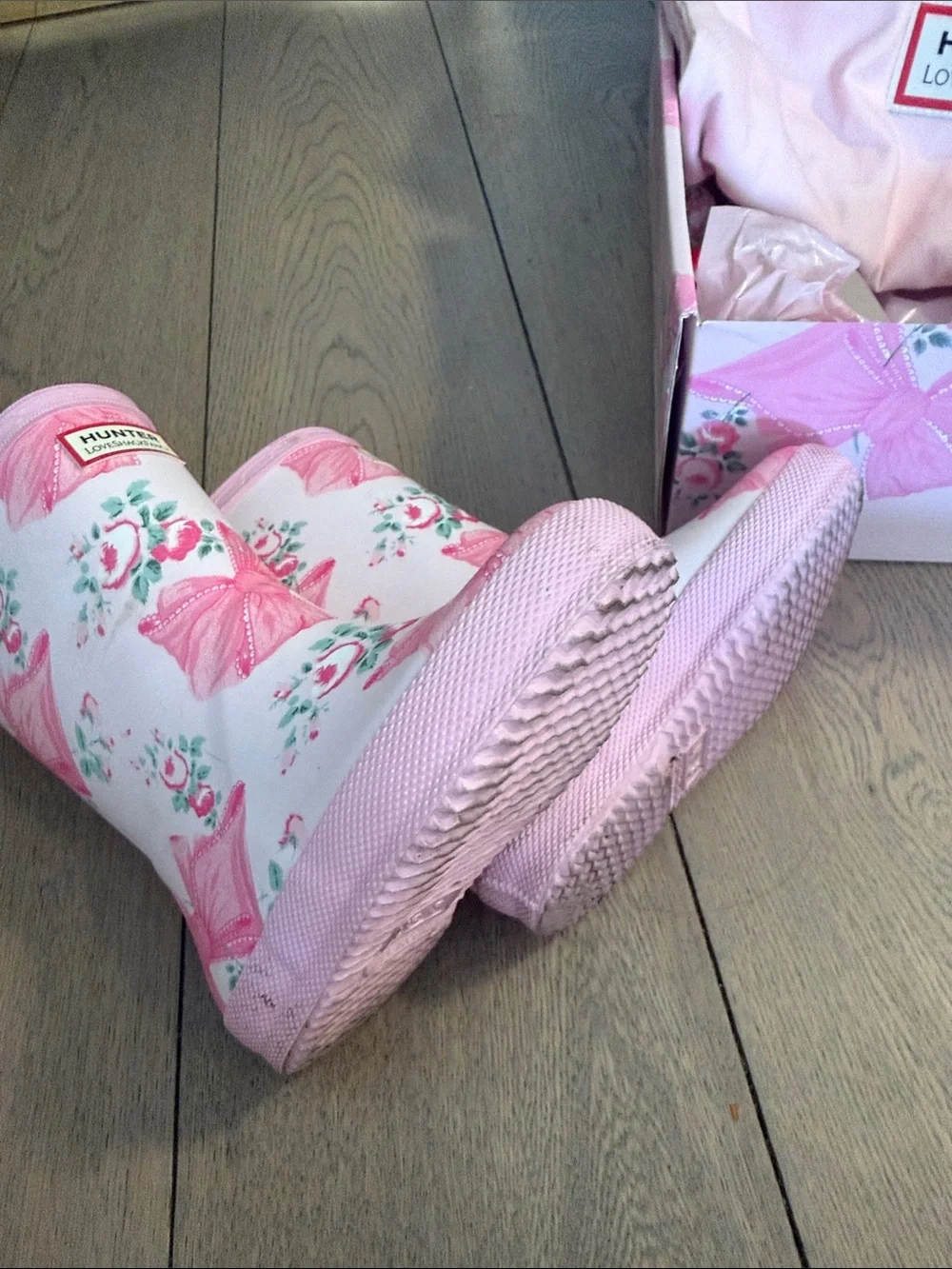 Loveshackfancy x Hunter boots